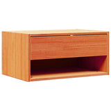 Bedside Table Wax Brown 50 x 32.5 x 24 cm Solid pine wood 873479