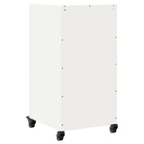 ZNTS Sideboard White 36x39x72 cm Steel 846679