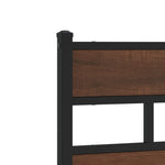 Bed Frame without Mattress with Headboard and Footboard 140x200 cm 4017170