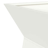 Pillar Planter White 35 x 35 x 73 cm 873840