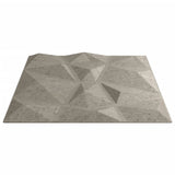 Wall Panels 24 pcs Concrete Grey 50x50 cm XPS 6 m Diamond 356927