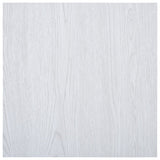 Self-adhesive Flooring Planks 5.11 m PVC White 146239