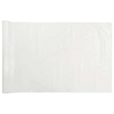 Balcony Privacy Screen White 400x120 cm PVC 4005509