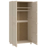 Wardrobe HAMAR Honey Brown 89x50x180 cm Solid Wood Pine 340480
