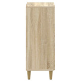 Bathroom Storage Cainet DELFT Sonoma Oak 30 x 31 x 80 cm 897047