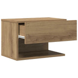 Wall-mounted Bedside Cabinets 2 pcs Artisian Oak 856823