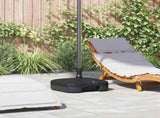 Parasol Base Black 45 x 45 x 29.5 cm High-density polyethylene 42006928