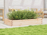 Garden Planter 110x60x23 cm Solid Wood Pine 847238