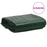 Tarpaulin Green 2.5x4.5 m 650 g/m 156053
