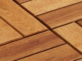 Decking Tile 20 pcs Brown 30 x 30 cm Acacia Hardwood 3444689