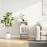 Bedside Cabinet White 36x39x78 cm Cold-rolled Steel 853415