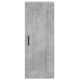 Highboard Concrete Grey 34,5x34x180 cm Engineered Wood 3200325