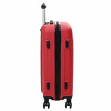 Suitcase with Lock 3 pcs Red 50 x 31 x 78 cm ABS Plastic 42006249
