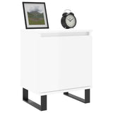Bedside Cabinets 2 pcs White 40x30x50 cm Engineered Wood 826845