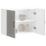 Kitchen Wall Cabinet Lucca Grey Sonoma Engineered Wood 853833