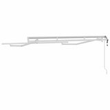 Awning Frame Retractable White 2.5 x 2 m Metal 42002548