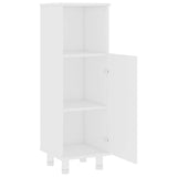 4 Piece Bathroom Furniture Set White Engineered Wood 3056898