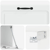 Wall-Mounted TV Cabinet White 78.5 x 31 x 30 cm Engineered Wood 899395