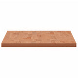 Table Top 100x50x2.5 cm Rectangular Solid Wood Beech 3188894