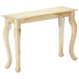 ZNTS Console Table 110x35x77 cm Solid Mango Wood 282858