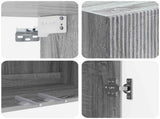 Wall-Mounted Cabinet Grey Sonoma 66 x 34.5 x 90 cm 898401
