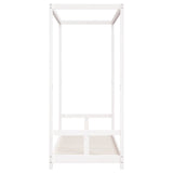 Kids Bed Frame White 80x200 cm Solid Wood Pine 834520