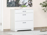 Shoe Cabinet, Slim Storage Cabinet with Drawer, 2 Flip-up Doors and Adjustable Shelf, Narrow T3398P329488