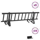 Roof Snow Guard Black 800 x 29.5 x 34.5 cm Steel 42028473