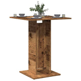 Bistro Table Old Wood 60x60x75 cm Engineered Wood 856022