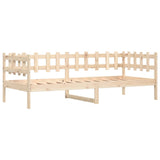 Day Bed without Mattress 90x200 cm Solid Wood Pine 840379