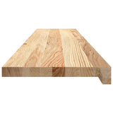 Window Sills 2 pcs Untreated 120x30x2 cm Solid Wood Oak 4009114