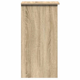 Desk with Shelves Sonoma Oak 84x40x78 cm Engineered Wood 860447