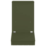Pig Feeder Olive Green 55 x 51 x 91.5 cm Cold-Rolled Steel 874640