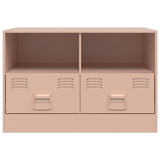 TV Cabinets 2 pcs Pink 67x39x44 cm Steel 841742