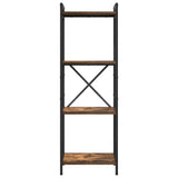 Bookshelf Smoked Oak 40 x 30 x 119 cm Engineered Wood 868361