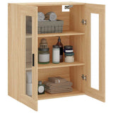 Wall Mounted Cabinet Sonoma Oak 69.5x34x90 cm 828495