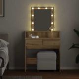 Dressing Table Old Wood 80 x 41 x 144.5 cm Engineered wood 862300