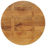 Table Top 70x2.5 cm Round Solid Wood Mango 370076