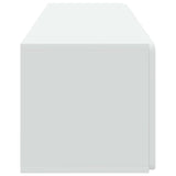 Wall-Mounted TV Cabinet White 98 x 31 x 30 cm Engineered Wood 898385