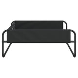 Elevated Dog Bed Anthracite Oxford Fabric and Steel 172602