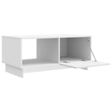 Coffee Table White 90 x 50 x 40 cm Engineered Wood 894035
