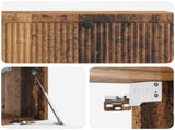 Wall-Mounted TV Cabinet Wall-mounted Old Wood 98 x 31 x 30 cm 898053