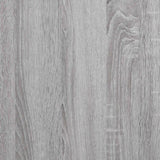 Bathroom Cabinet Grey Sonoma 32x25.5x190 cm Engineered Wood 815538