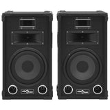 Professional Passive Hifi Stage Speakers 2 pcs 800 W Black 70101