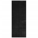 Rug HUARTE Short Pile Soft and Washable Black 80x200 cm 375110