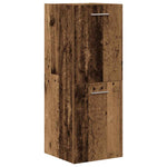 ZNTS 3 Piece Bathroom Furniture Set Old Wood Engineered Wood 3328593