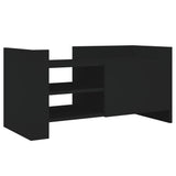 TV Cabinet Black 80x35x40 cm Engineered Wood 848368