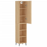 Highboard Sonoma Oak 34,5x34x180 cm Engineered Wood 3198996