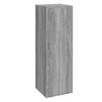 ZNTS TV Cabinets 2 pcs Grey Sonoma 30.5x30x90 cm Engineered Wood 815750