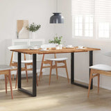 Dining Table 154x80x76 cm Solid Acacia Wood 286473